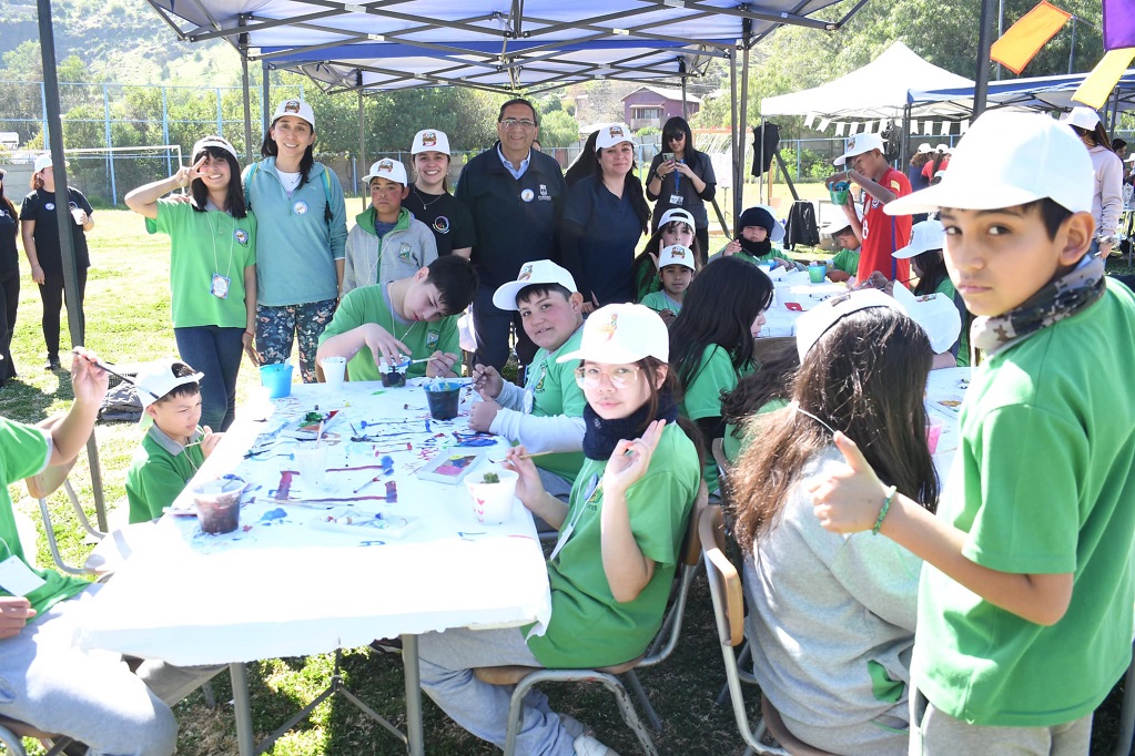 Sexta versión del “Parque de la Prevención” convocó a más de 300 niños y niñas de establecimientos de la comuna