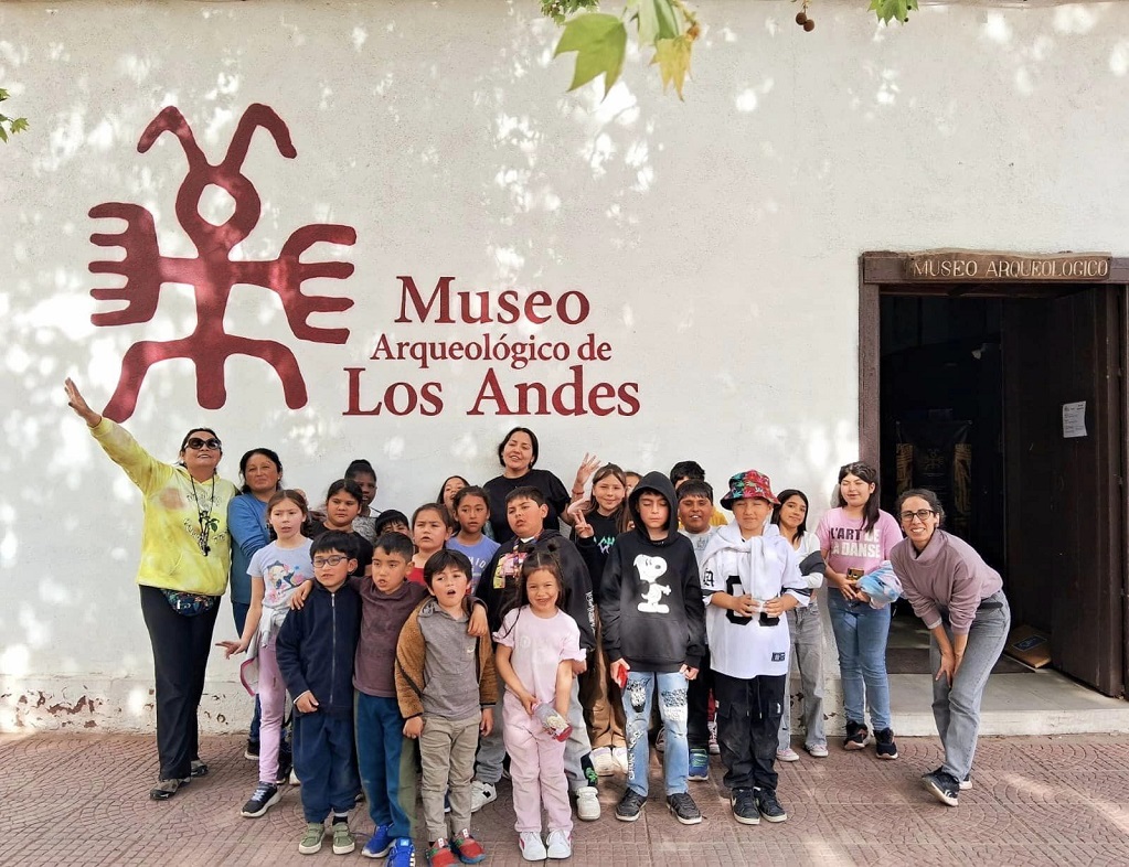 Niños y niñas del Programa 4@7 Putaendo visitaron el museo arqueológico de los Andes para “Celebrar el Día Mundial del Turismo”