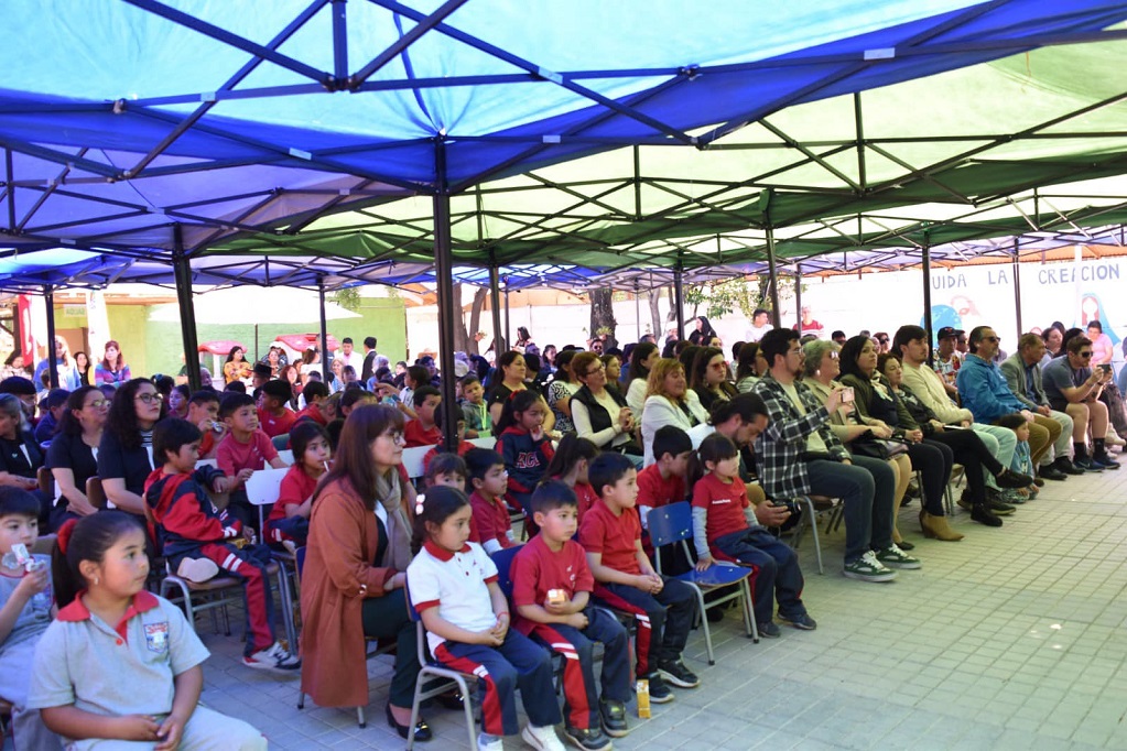 Escuela Alejandrina Carvajal fue sede del primer concierto de “Terceras Jornadas de Orquestas Latinoamericanas Putaendo 2024”